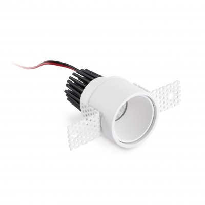 Spot LED dimabil / incastrabil tavan / plafon FOX TRIMLESS alb 5W