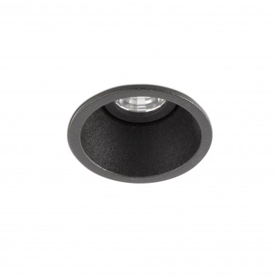 Spot LED dimabil / incastrabil / orientabil pentru tavan / plafon FOX negru 5W