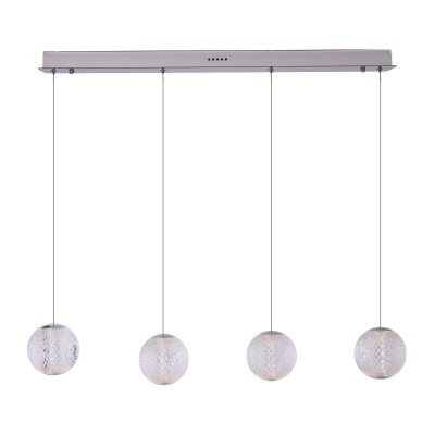 Lustra cu 4 pendule LED design modern NOBILE