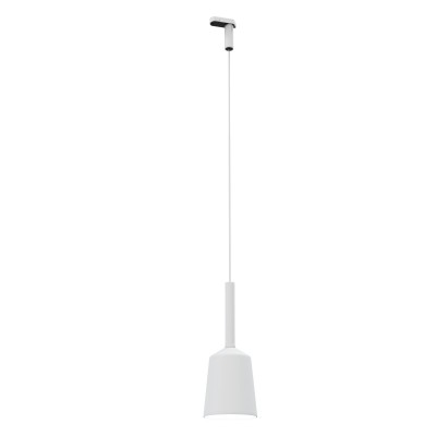 Pendul pentru sina trifazata MAXLIGHT, TULIPE alb