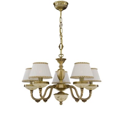 Candelabru din alama 5 brate design italian 6422