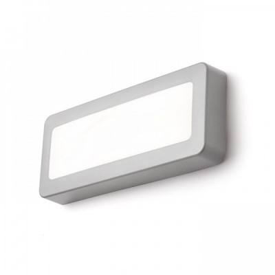 Corp LED aplicat de perete iluminat exterior IP65 RENO gri