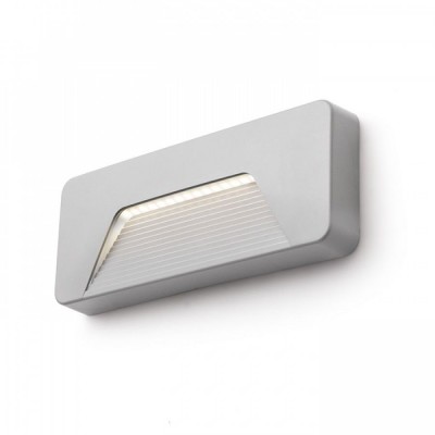 Corp LED aplicat de perete iluminat ambiental exterior IP65 RENO gri