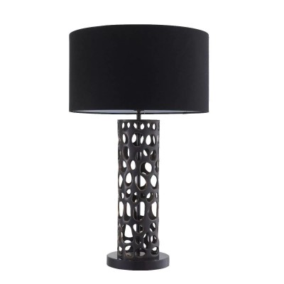 Veioza, Lampa de masa design LUX Dix, Bronze highlight