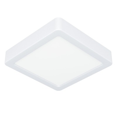 Plafoniera LED dimabila design modern FUEVA 5 alb, 16x16cm, 3000K