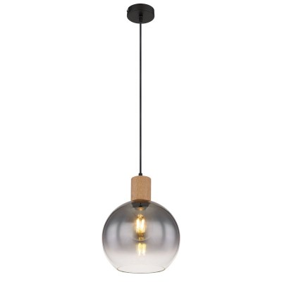 Pendul design modern Moitas negru, maro