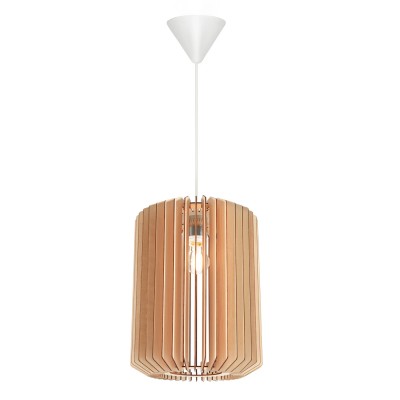 Pendul design modern Asti 30 alb, natur