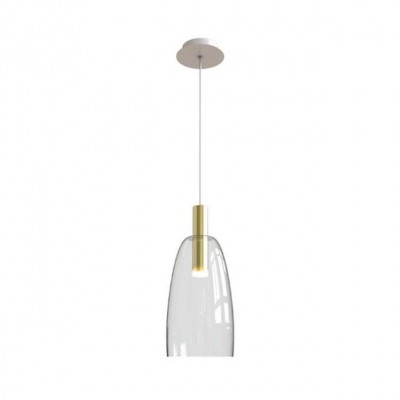 Pendul LED design modern Light auriu mat