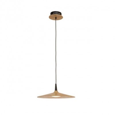 Pendul LED design modern Tarco natur, negru