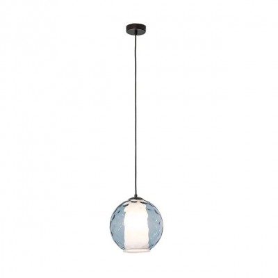 Pendul design modern Pinco negru nisipos, albastru