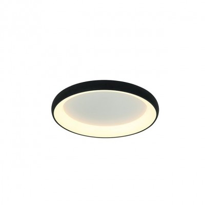 Plafoniera LED dimabil design modern Pingi negru