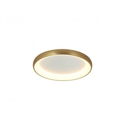 Plafoniera LED dimabil design modern Pingi auriu