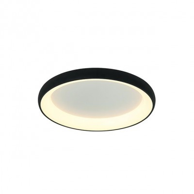 Plafoniera LED dimabil design modern Virun negru