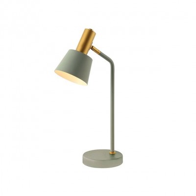 Veioza, lampa de masa design modern Bing gri, auriu