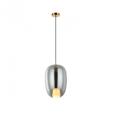 Pendul design modern Finc negru, fumuriu