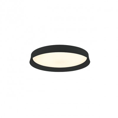 Plafoniera LED design modern Fuir negru