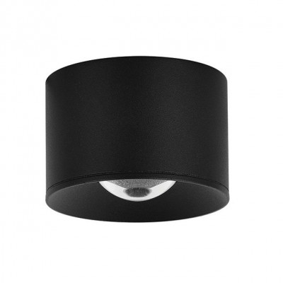 Plafoniera LED pentru iluminat exterior, design modern IP54 Rengo negru 8cm