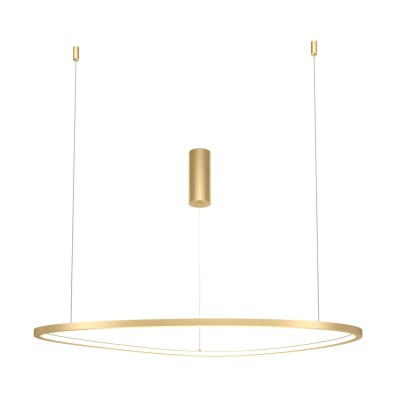 Lustra LED, pendul design modern Glint alama 63x78cm