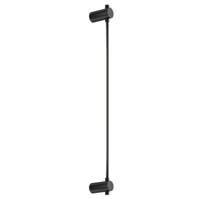 Aplica de perete LED design liniar Rotta negru 90,5cm