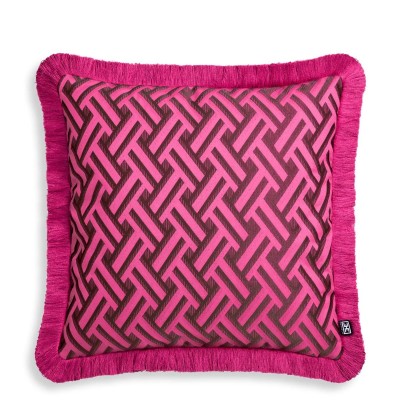 Perna decorativa design LUX Doris S pink, 50x50cm