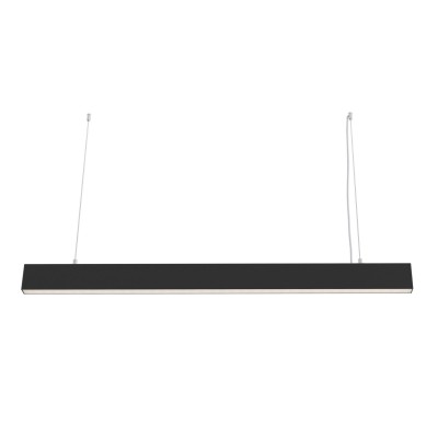 Lustra LED suspendata design tehnic Points negru