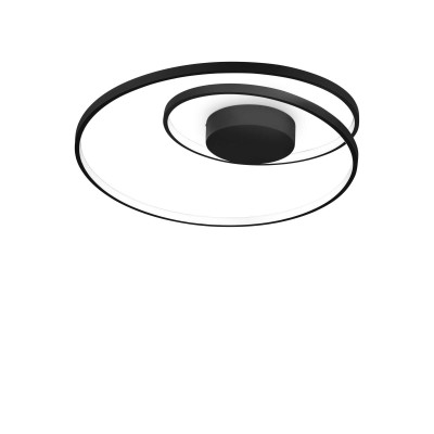 Lustra / Plafoniera LED design modern circular OZ PL dali NERO