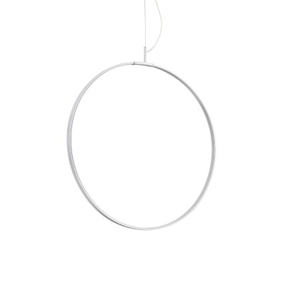 Lustra / Pendul LED suspendata design modern circular Circus sp d60 alba