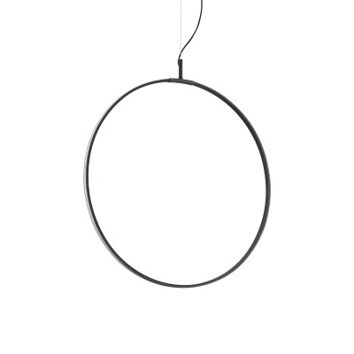 Lustra / Pendul LED suspendata design modern circular Circus sp d60 neagra