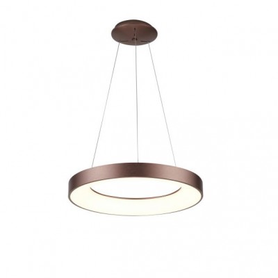 Lustra LED cu telecomanda design circular SANTANA 80 CCT CO