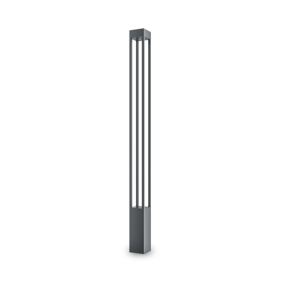 Stalp LED mediu pentru iluminat exterior IP65 Elbe grafit H-150cm