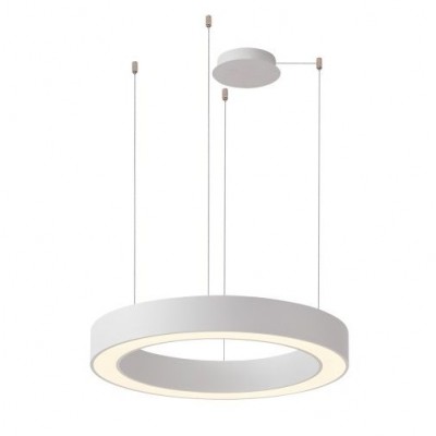 Lustra LED XXL cu telecomanda design circular MARCO 120 CCT WH