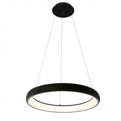 Lustra LED cu telecomanda design circular ANTONIO 81 CCT BK