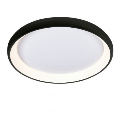 Lustra LED cu telecomanda design circular ANTONIO TOP 61 CCT BK