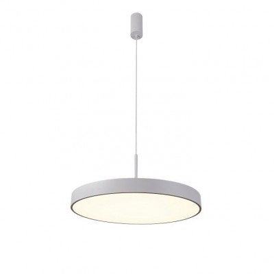 Lustra LED cu telecomanda design circular MARCELLO 40 CCT WH 