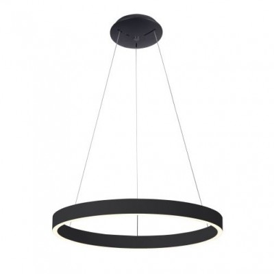 Lustra LED XXL suspendata design modern ANDREA 120 3000K DIMM BK