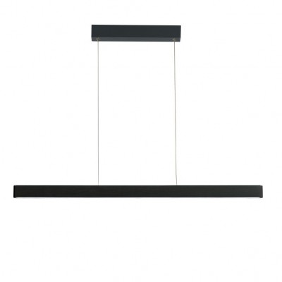 Lustra LED suspendata design liniar OLIVIER 120 3000K DIMM BK