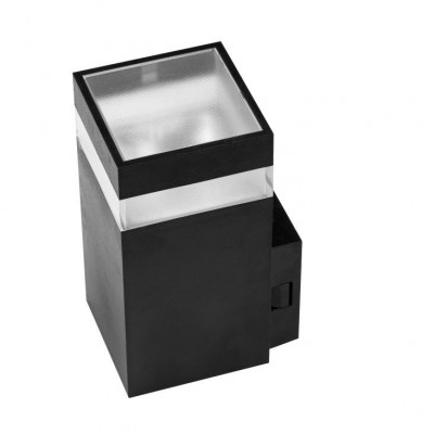 Aplica LED pentru iluminat exterior IP65 JASON SQ BK