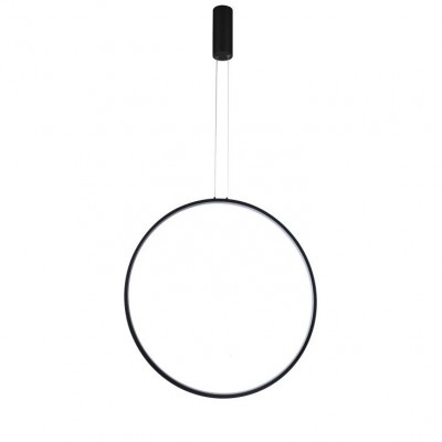 Lustra / Pendul LED design circular MASSIMA 60 BK