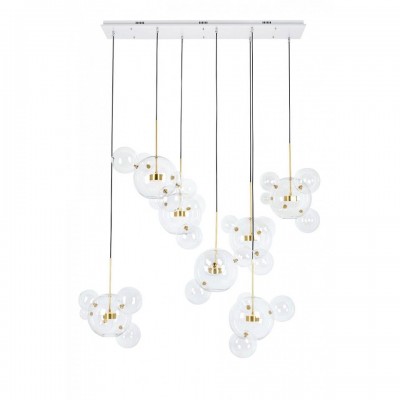 Lustra cu 7 pendule LED design modern Boliccine