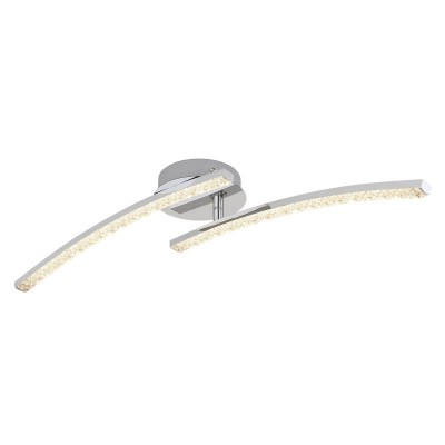 Plafoniera LED design modern Jules crom 12W