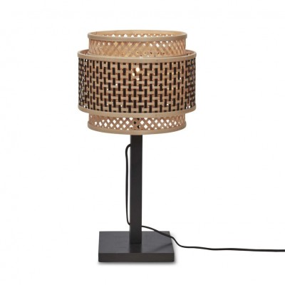 Veioza / Lampa eco din bambus Bhutan bl/round 2520 bl/nat