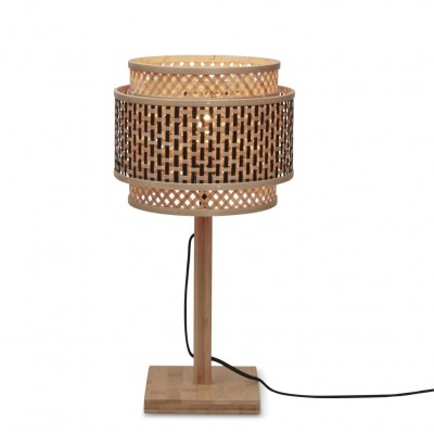 Veioza / Lampa eco din bambus Bhutan nat/round 2520 bl/nat