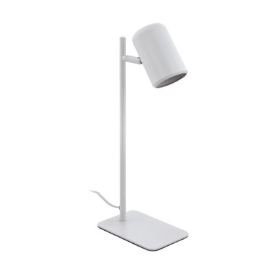 Veioza, lampa de masa design modern Ceppino alb