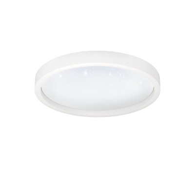 Plafoniera LED RGB inteligenta, design modern Montemorelos-z alb