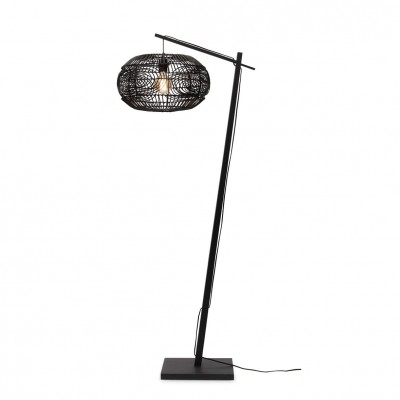 Lampadar eco din bambus cu ratan Madeira bl/48cm