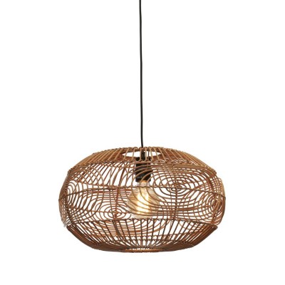 Lustra/Pendul eco din ratan Madeira rattan, nat