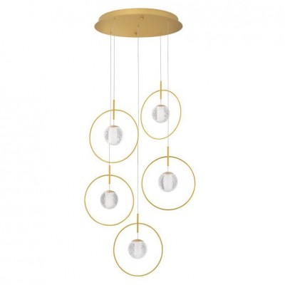 Lustra cu 5 pendule LED design modern ATOS