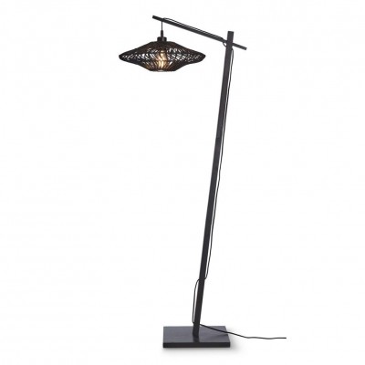 Lampadar eco din bambus cu ratan Zanzibar S bl/40cm, bl