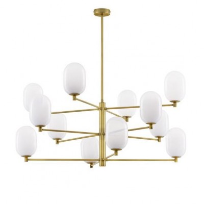 Lustra moderna design deosebit cu 12 de surse de lumina BALOR