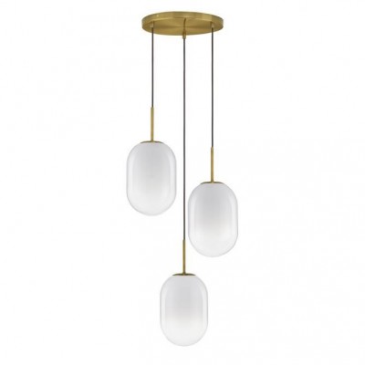 Lustra cu 3 pendule design modern CHRYSI